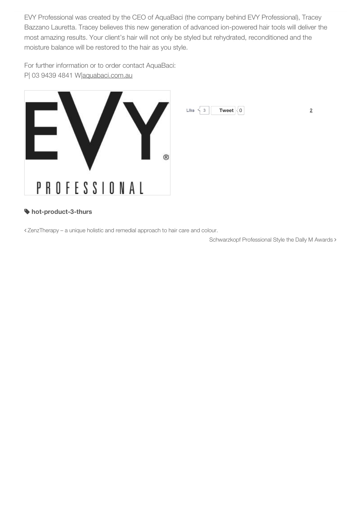 EVY Professional -The Future of Styling Has Arrived | Styleicons3